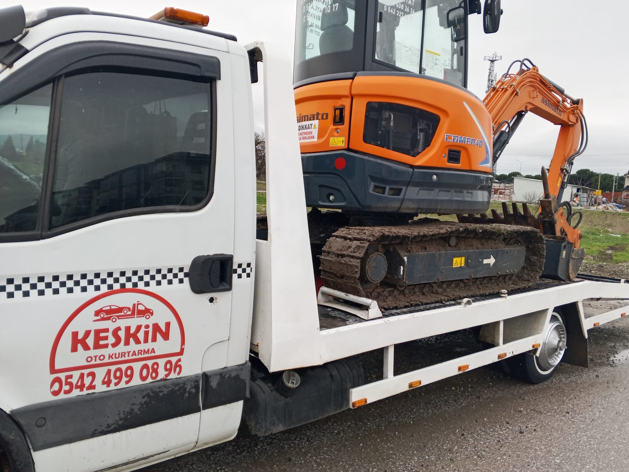 İş Makinası Çekici